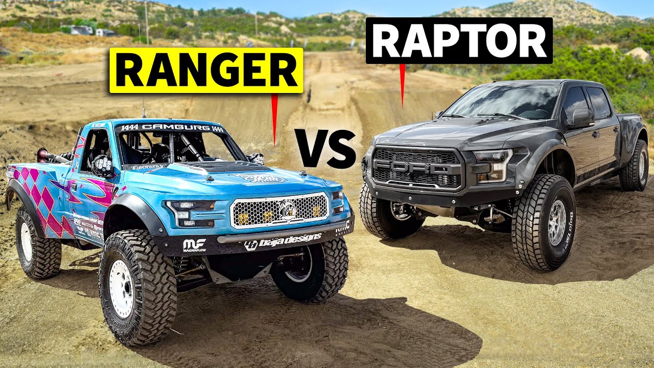 Battle of the @Kibbetech Builds! 1250hp Twin Turbo V8 Raptor vs Ranger ...