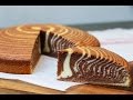 Recette du super Cake zébré moelleux et facile (ou gâteau marbré zébré)