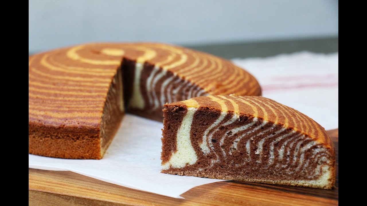 Meilleure Recette De Cake Zebre Facile Et Moelleux