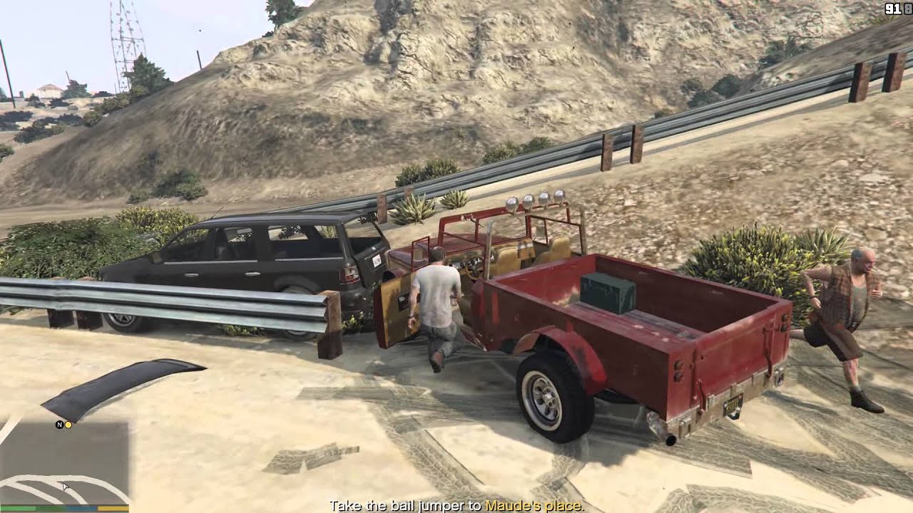 Grand Theft Auto 5 Strangers and Freaks Bail Bonds 1 Ralph