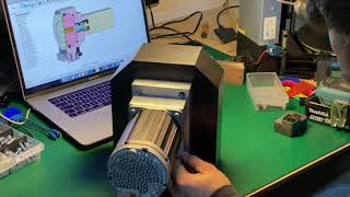 Cycloidal drive 4th axis - final assembly