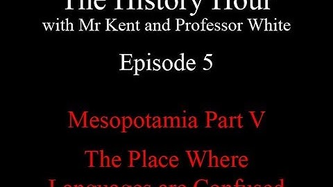Episode 5:  The Place Where Languages Are Confused (Old and Middle Assyria)