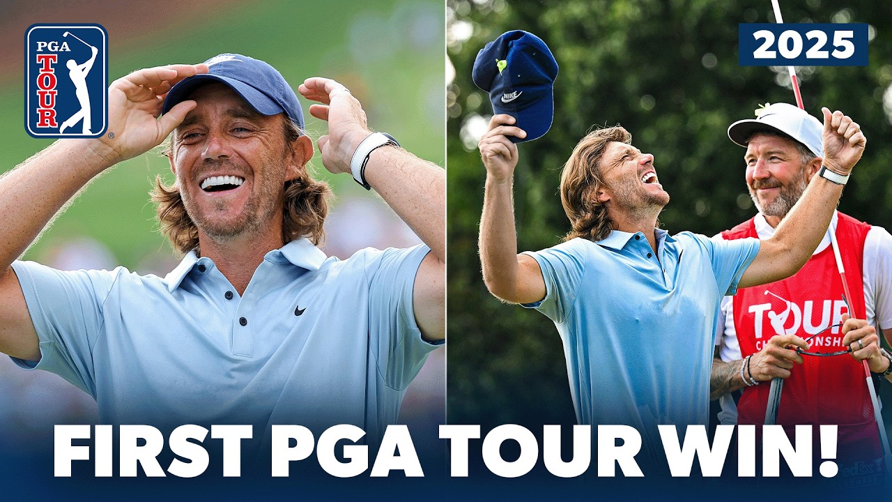 The day Tommy Fleetwood won his FIRST PGA TOUR title! | 2025 TOUR Championship Full Final Round