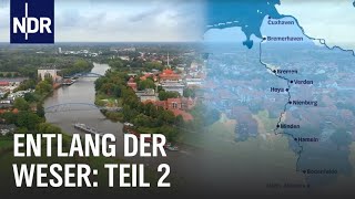 Erlebnis Weserradweg (2): Von Nienburg bis ans Meer | die nordstory | NDR Doku screenshot 4