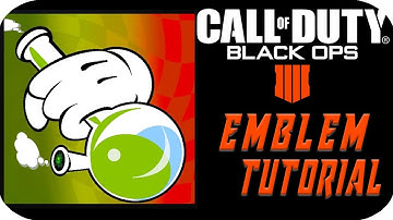 COD BLACK OPS 4 EMBLEM TUTORIAL - MICKEY BONG RIP - (EASY)