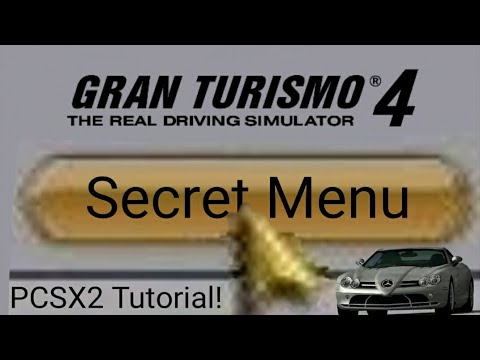 Gran Turismo 4 Secret Menu in PCSX2 1.6.0! 