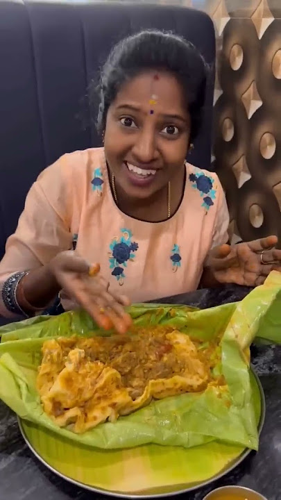 என்னங்க Paratto கறி Virundhu-ஆ😳Combination Dishஆ💥Master plan do foodie Asattuga|#rajarubi #shorts