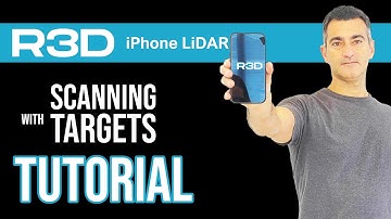 TUTORIAL: Scanning with Targets using Recon-3D iphone LiDAR scanner | Forensics | Accident Recon