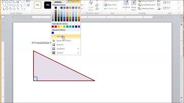 Geometry In MS Word