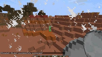 Minecraft Noob: Exploding Snowballs and Arrows
