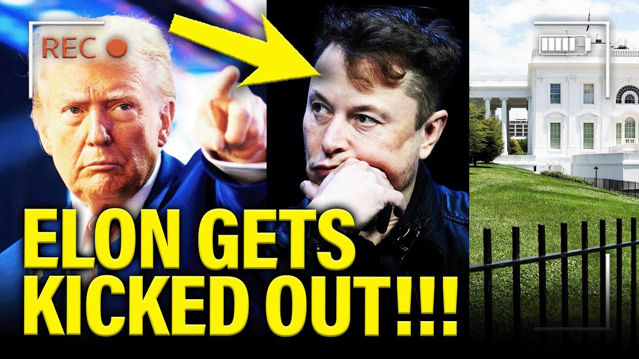 Trump KICKS Elon out of the WHITE HOUSE