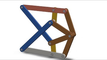Linkage Mechanism for Perpendicular Straight Line.