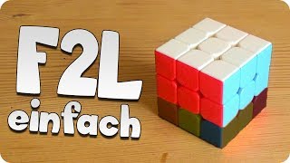 F2L Tutorial | einfach, intuitiv in 15 Minuten lernen [Fridrich #1]