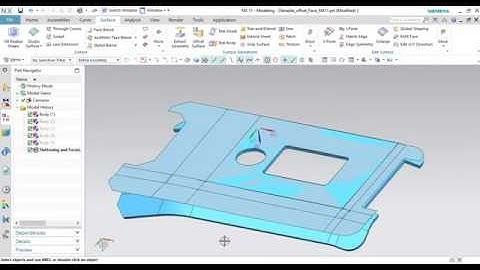 Flattening and forming in NX 11