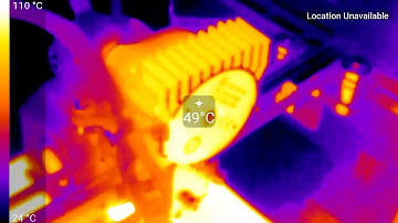 The Orbiter V1.0 extruder Thermal check