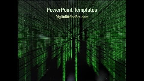 Programming Code PowerPoint Template Backgrounds - DigitalOfficePro #06508