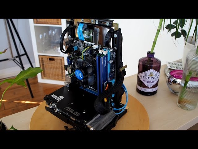 Diy Open Pc Case (Metal) - Without Power Tools - Youtube