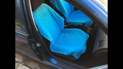 How to make a car seat cover (suitable for side airbags) 