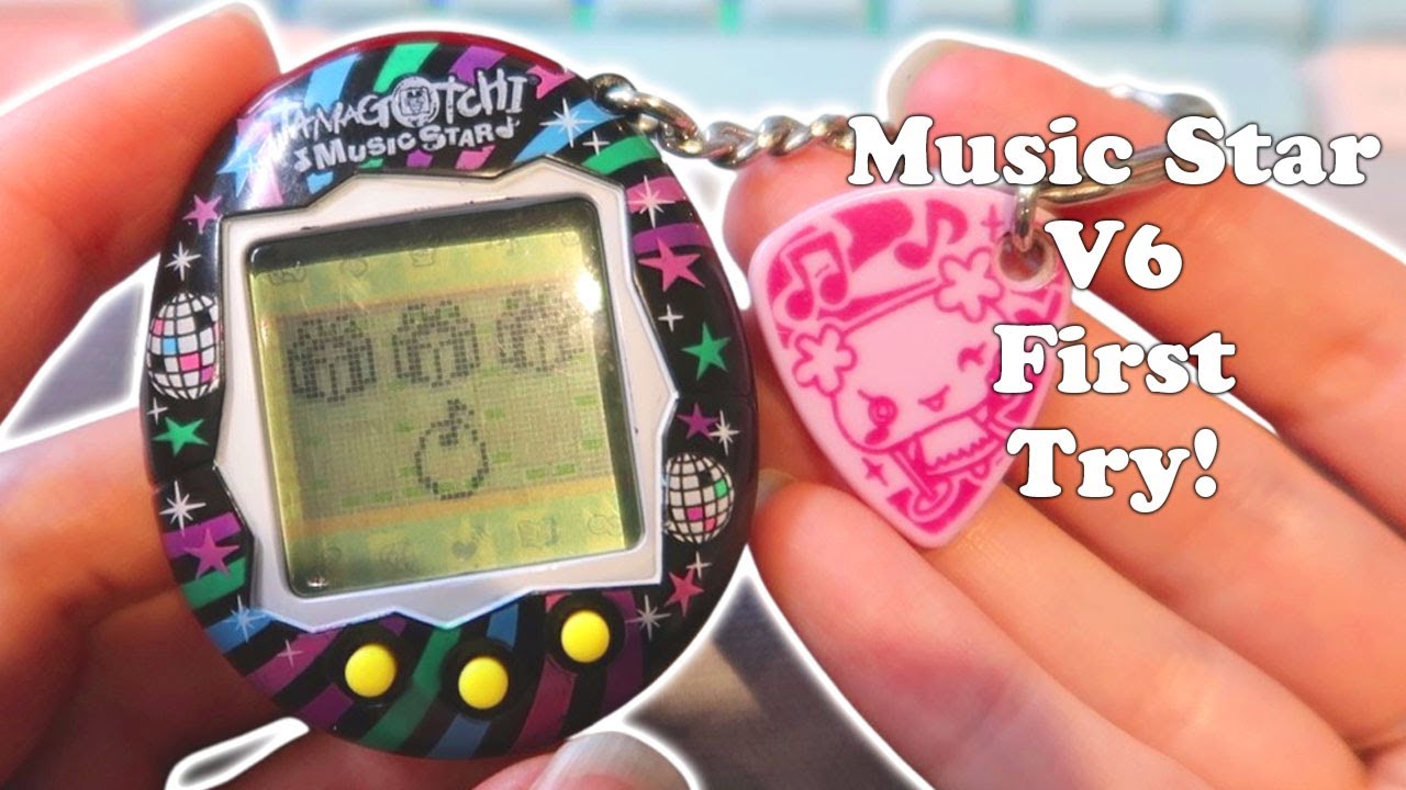 たまごっち v6 music star 海外 I'M PLAYING Music Star Tamagotchi V6 FOR THE FIRST TIME