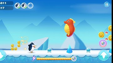 Super Penguin Run Level 17