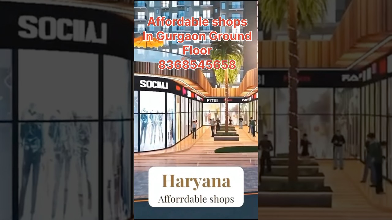 Affordable shop in Gurgaon