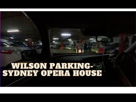 Wilson Parking, Sydney Opera House, Sydney, NSW, Australia- Driving- ASMR
