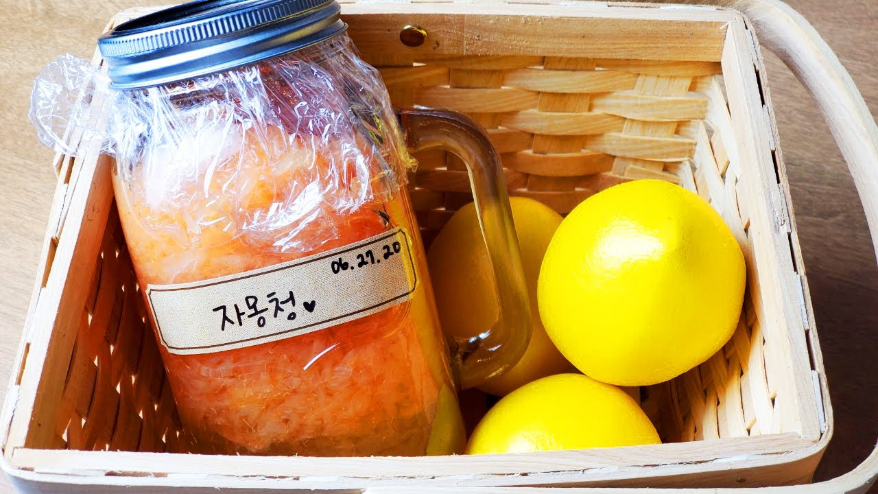 🍊자몽청 만들기 Grapefruit Tea Recipe🍋 Homemade YouTube
