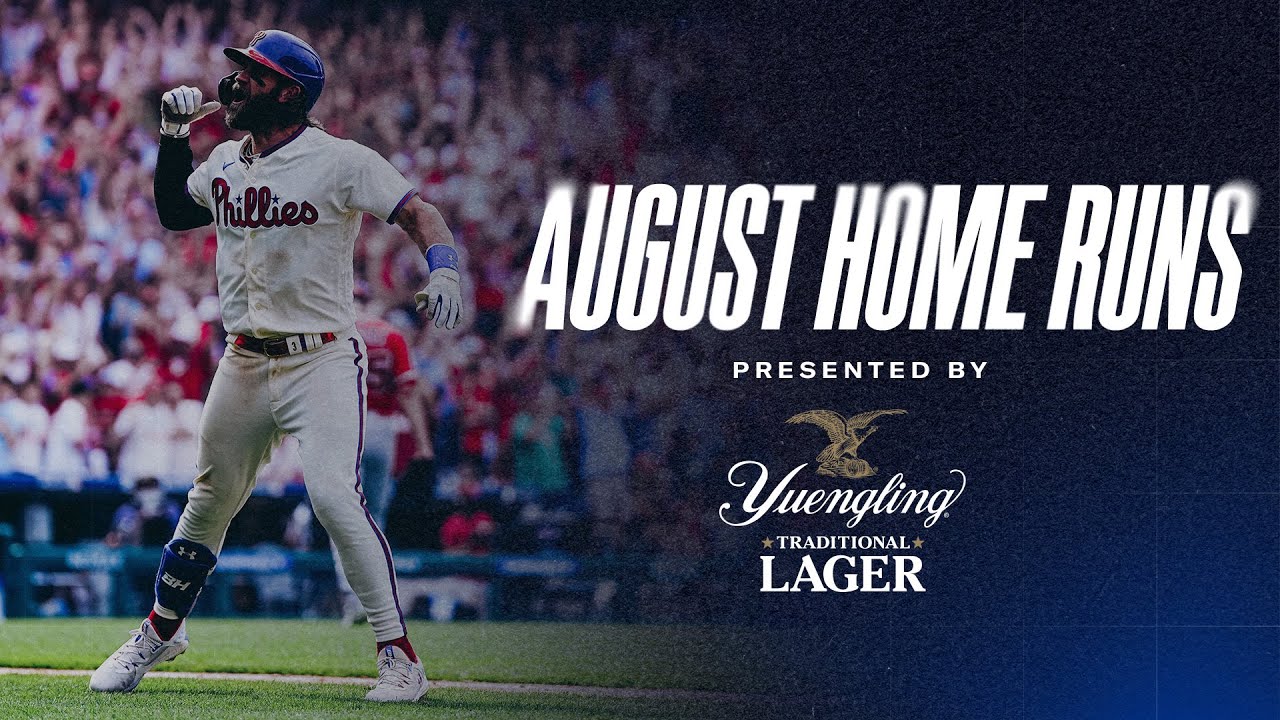 All !!59!! Home Runs of August pres. by Yuengling 