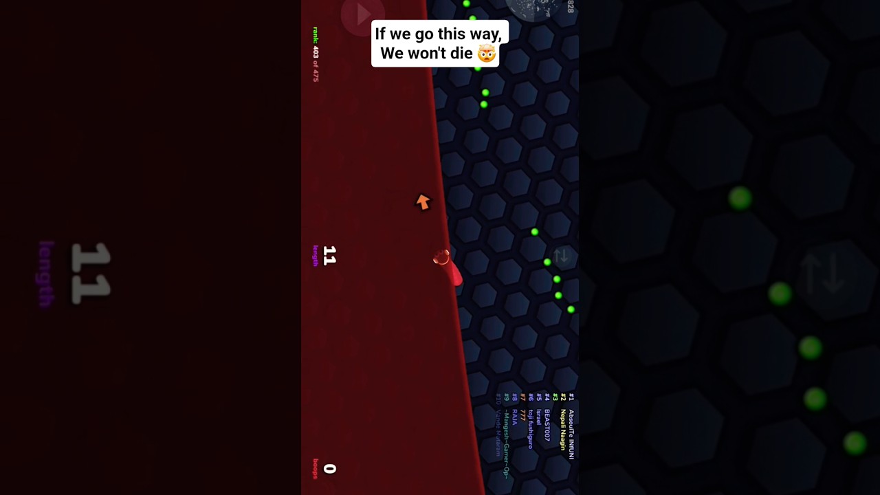 After the update new change in slither.io 