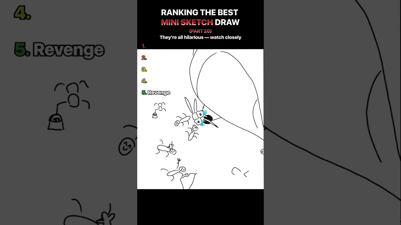 Ranking the BEST MiniSketch DRAW part 20 🤣 