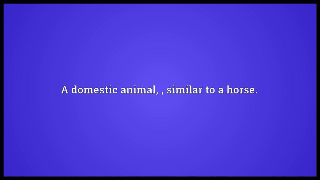 donkey-meaning-in-english-youtube