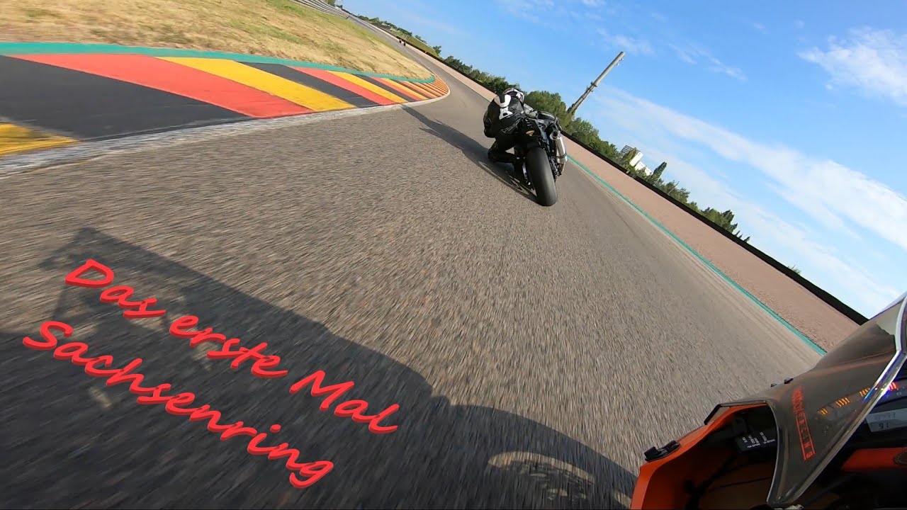 Kawasaki ZX10R at Sachsenring Motorrad onboard // HPS-Racing