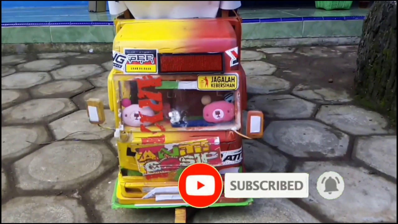 Miniatur truk  anti  Gosip  YouTube