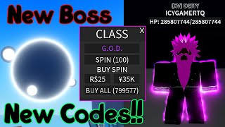 A Hero's Destiny | New Boss! Getting Beerus / G.O.D Class! | Roblox ( NEW CODES! )