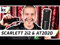 Focusrite Scarlett 2i2 & Audio Technica AT2020 Microphone