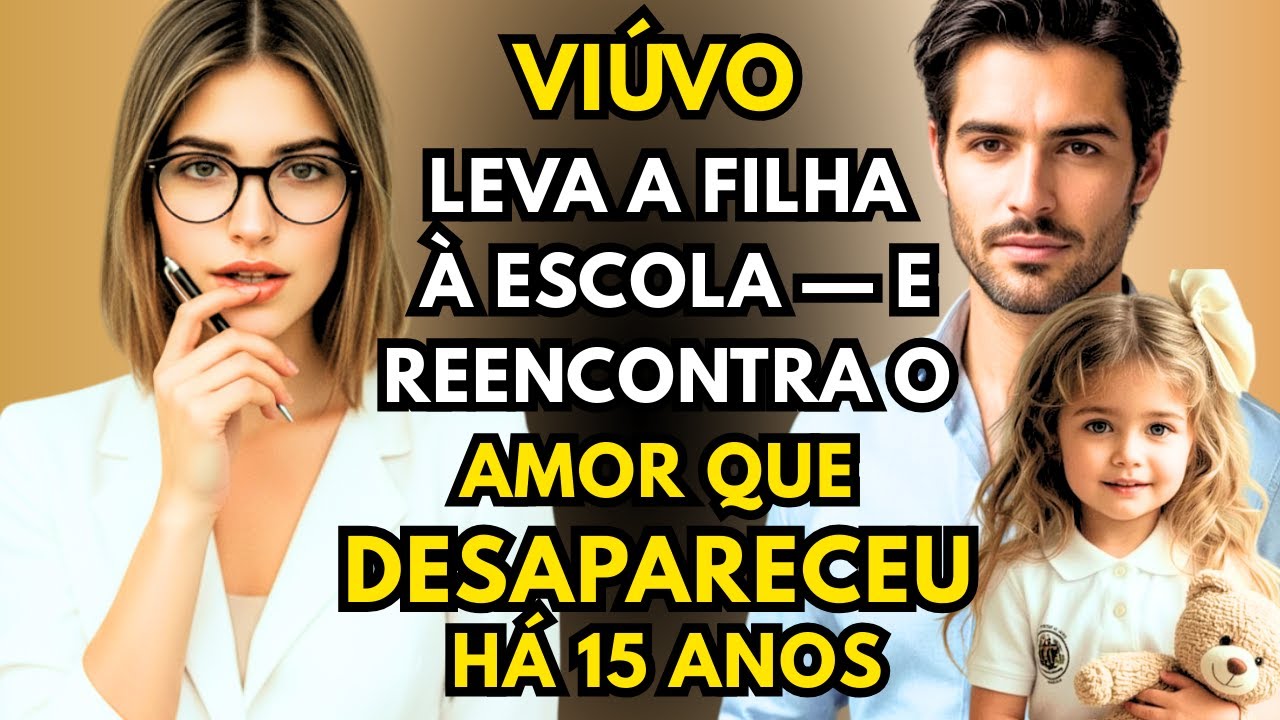 Milionário levou a filha à escola — e ficou FRENTE A FRENTE com o AMOR que SUMIU há 15 anos