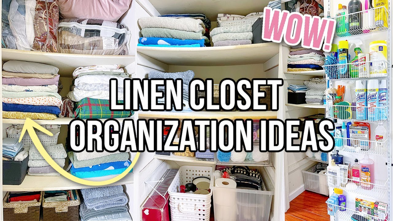 How to Organize a Linen Closet — LIVEN DESIGN