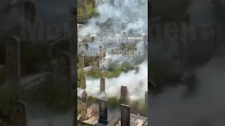 Azab Kuburan Israel Dalam Kondisi Berasap