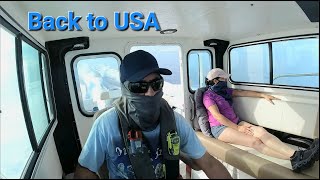 Crossing Bahamas To Florida in a Single Outboard Engine in a Crooked Pilothouse Boat