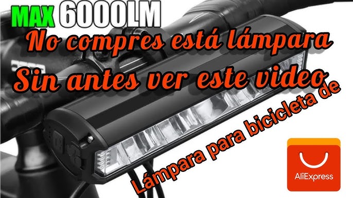 Lámpara Recargable Led para Bicicleta – Sonrobots