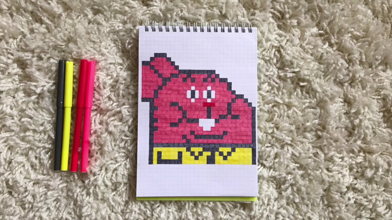 Gumball Watterson Perler Bead Pattern, Bead Sprites