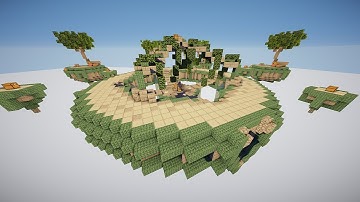 Crystana | Skywars Map Timelapse