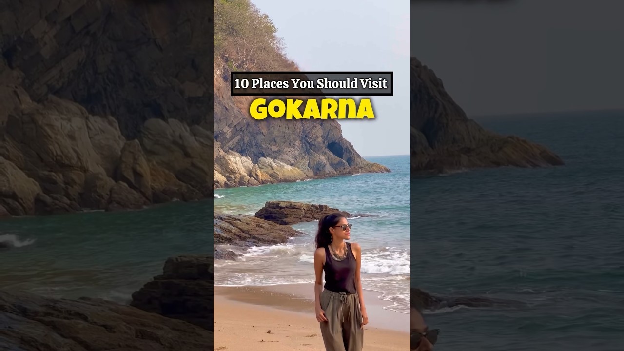 10 Places To Visit Around Gokarna #travel #india #gokarna #karnataka #trip #beach