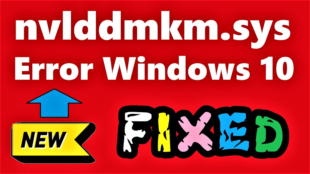 Устранение ошибки nvlddmkm sys Руководство по устранению неполадок и