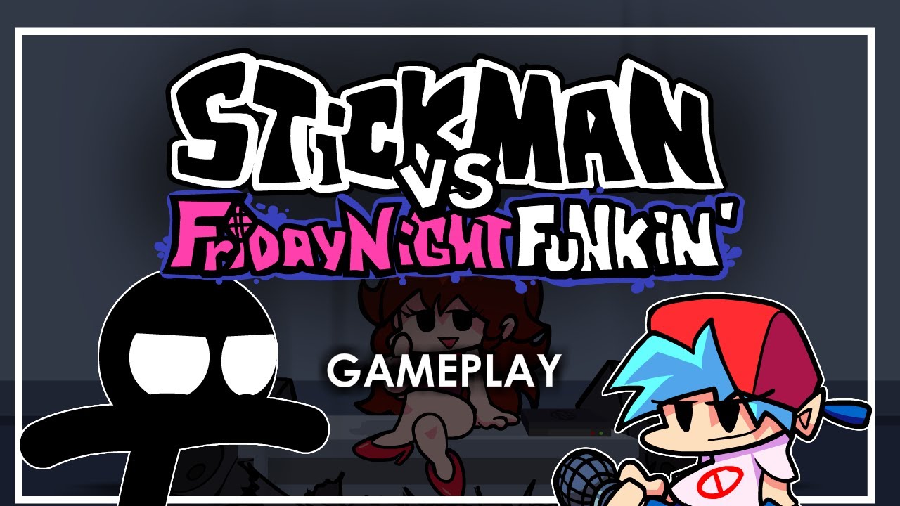 FNF vs Stickman  Friday Night Funkin Android Otimizado Hitbox