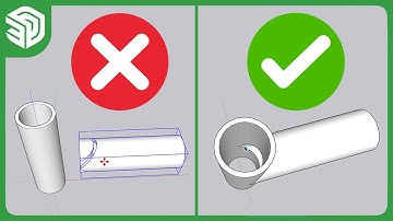 A Better Way to Intersect Pipes in SketchUp