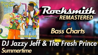 DJ Jazzy Jeff & The Fresh Prince - Summertime | Rocksmith® 2014 Edition | Bass Chart