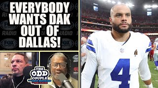 Cowboys Family Members Rip Dak Prescott on Social Media | THE ODD COUPLE