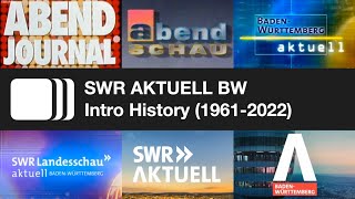 SWR AKTUELL BW Intro History (1961-2022)