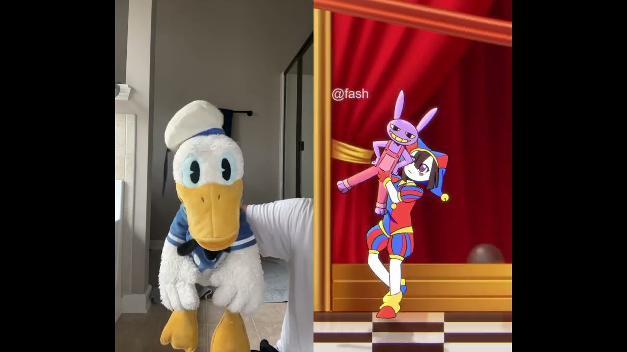 Donald Ducc Thinks Pomni Is Crazy